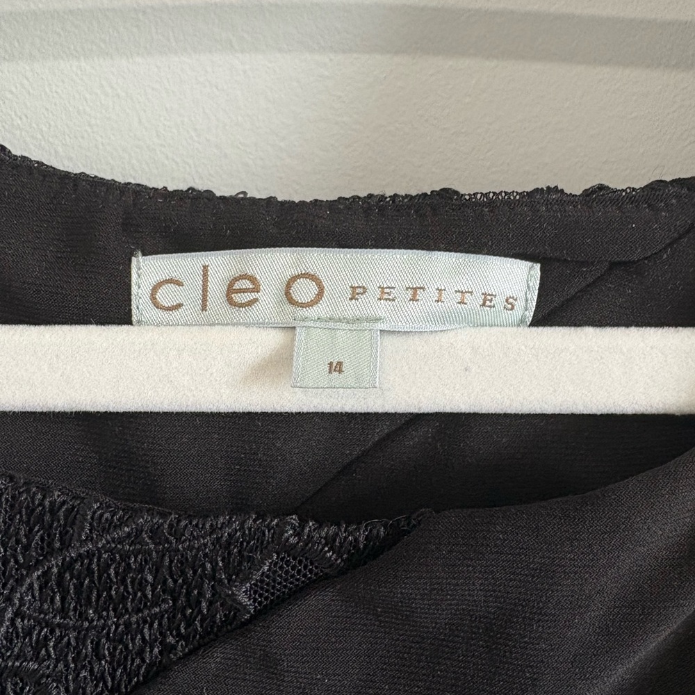 Cleo Black Sleeveless Dress - Picture 3 of 3